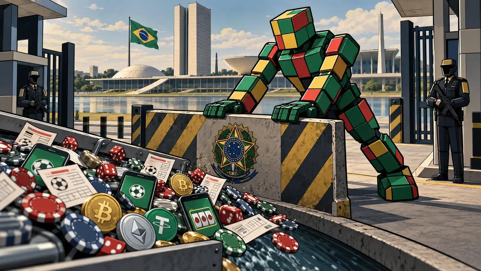 Brazil gambling laws halt betting through a federal regulatory barrier