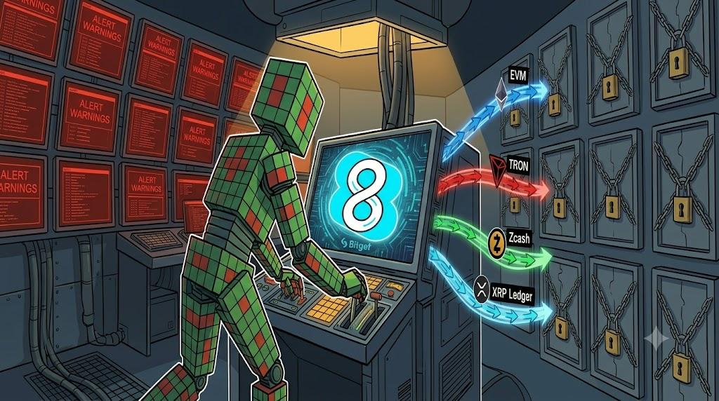 Bitget monitors asset outflows following a major multi-chain attack