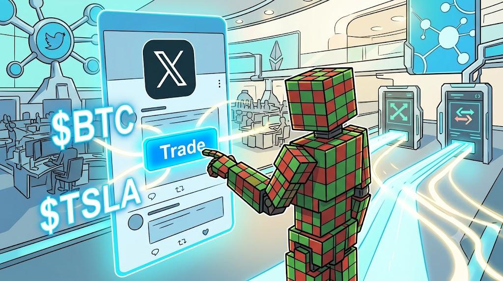 X introduces direct trading links for Bitcoin and stock cashtags