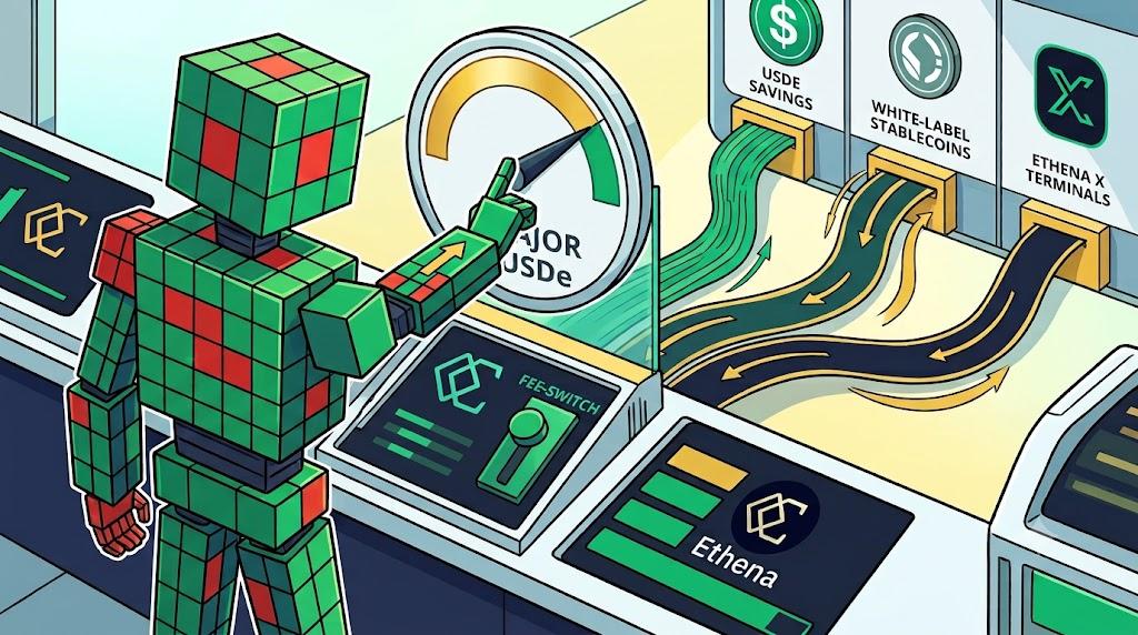 Ethena Foundation robot triggers revenue fee switch for ENA buybacks