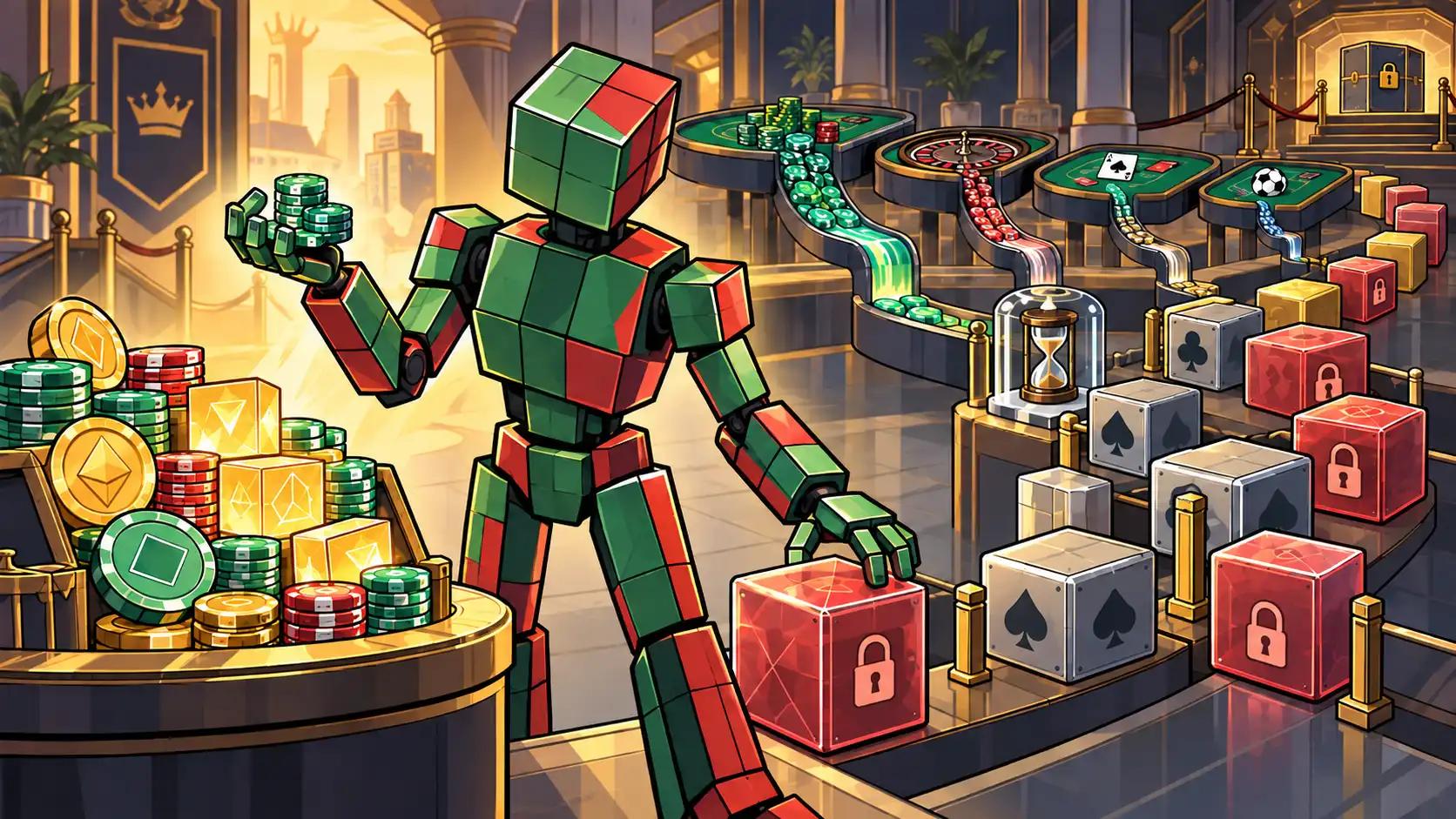 Crypto casino bonus robot compares rakeback and wagering requirement terms