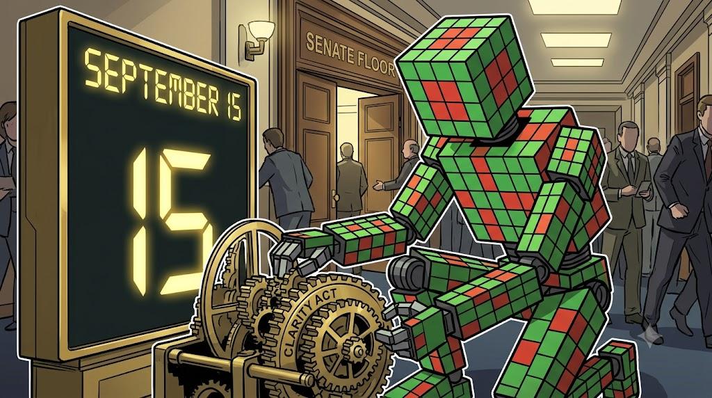 Robot adjusts CLARITY Act mechanism ahead of key vote