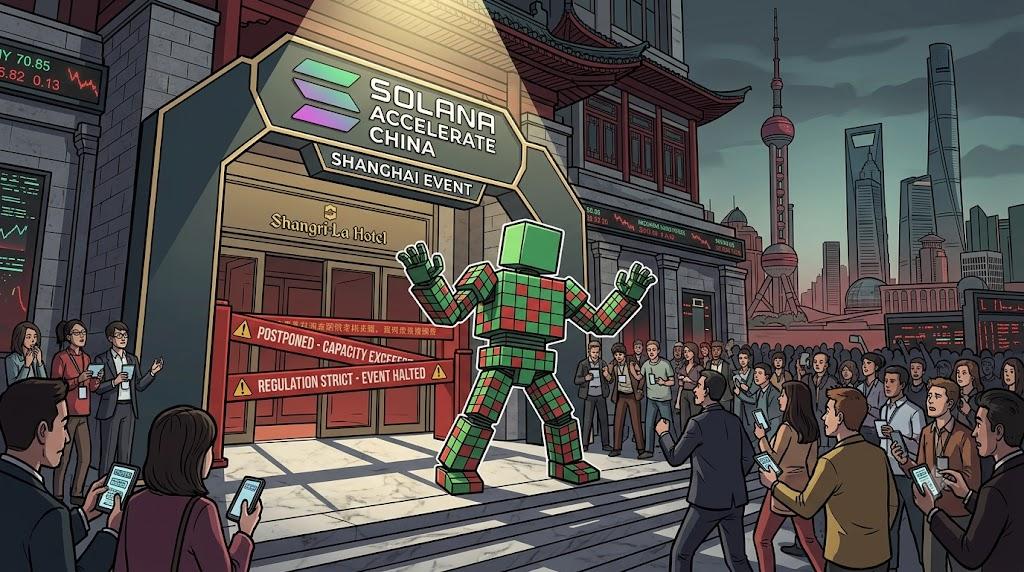 Solana Shanghai event postponed following sudden registration surge capacity limits