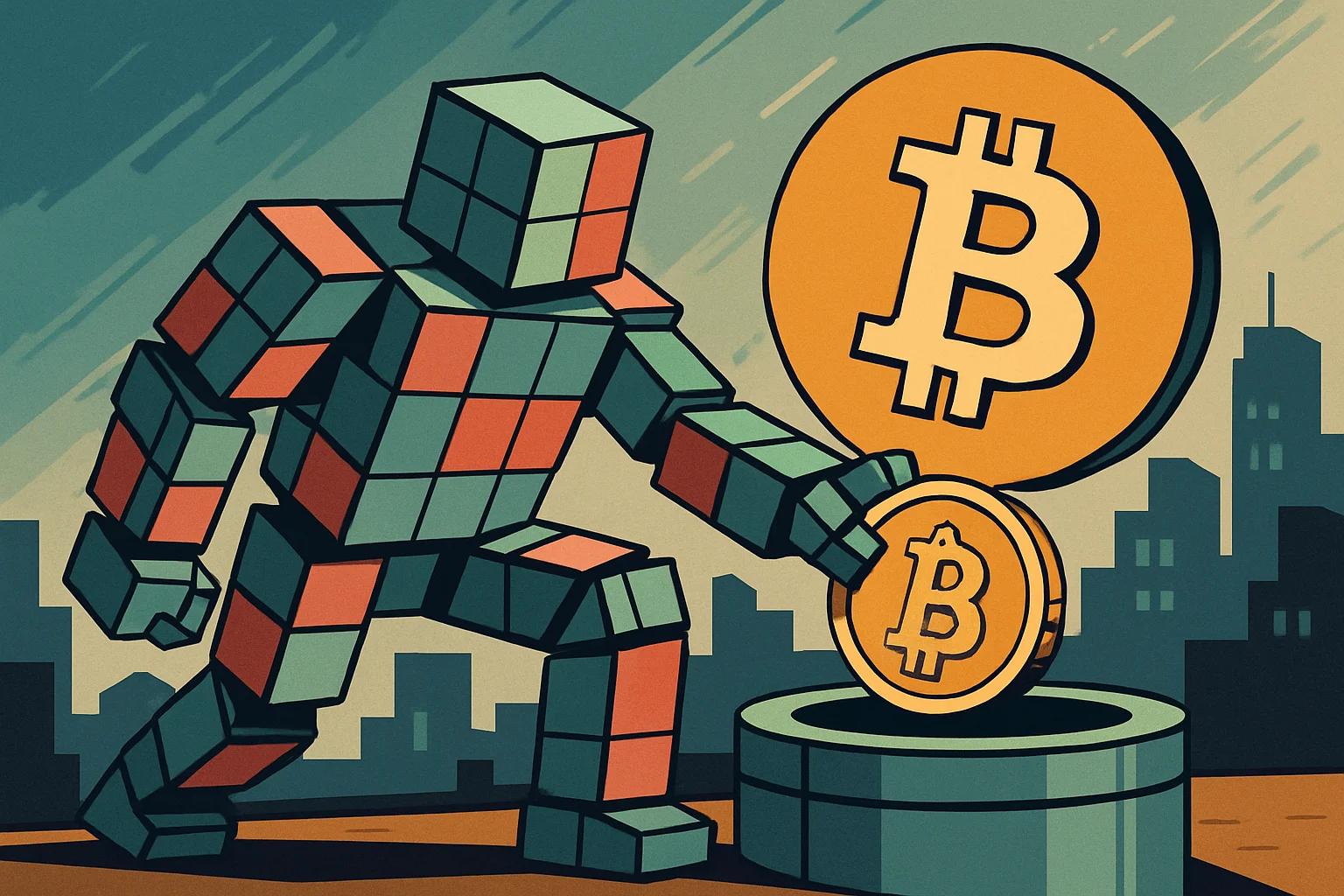 Editorial illustration for: Bitcoin Wants Yield. Syntetika Makes It Possible