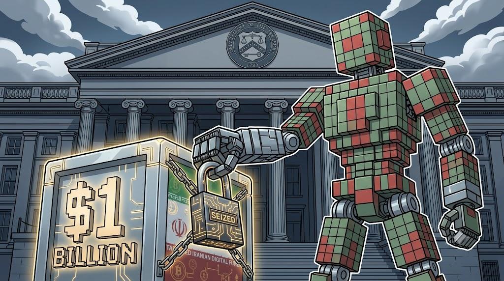 US Treasury targets $1 billion Iran crypto assets seizure