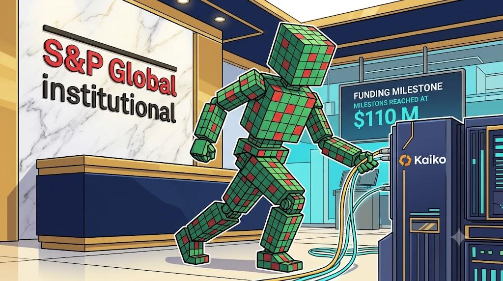S&P Global leads $110 million Series B investment into Kaiko