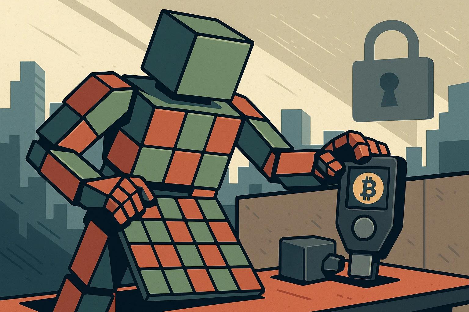Editorial illustration for: Hardware Wallet Security Starts Before the Seed Is Created