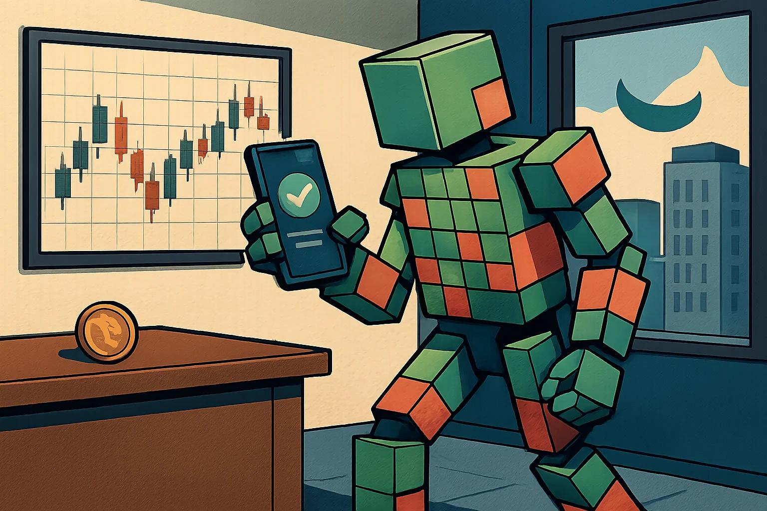 Editorial illustration for: How to Buy Cryptos on Webull: A Practical Step-by-Step Walkthrough