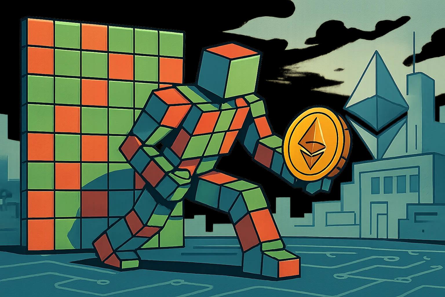 Editorial illustration for: How to Create a Crypto Coin: From Token Design to Mainnet Launch