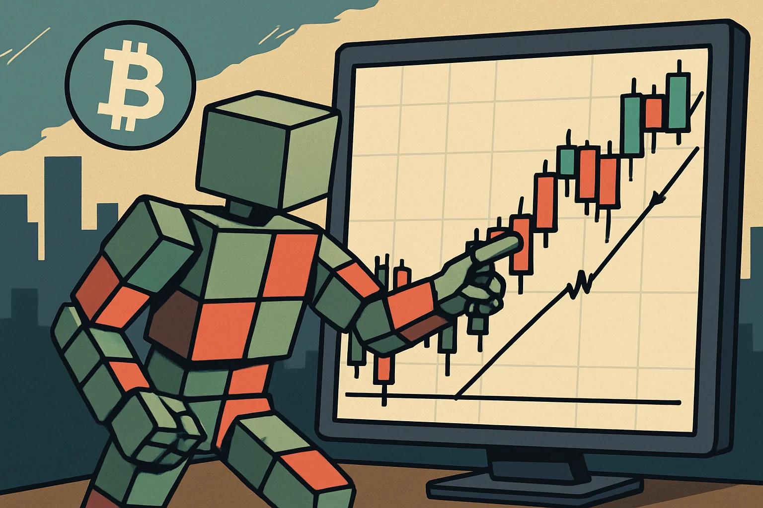 Editorial illustration for: How to Read Crypto Charts: Candles, Trends, and Key Levels That Matter