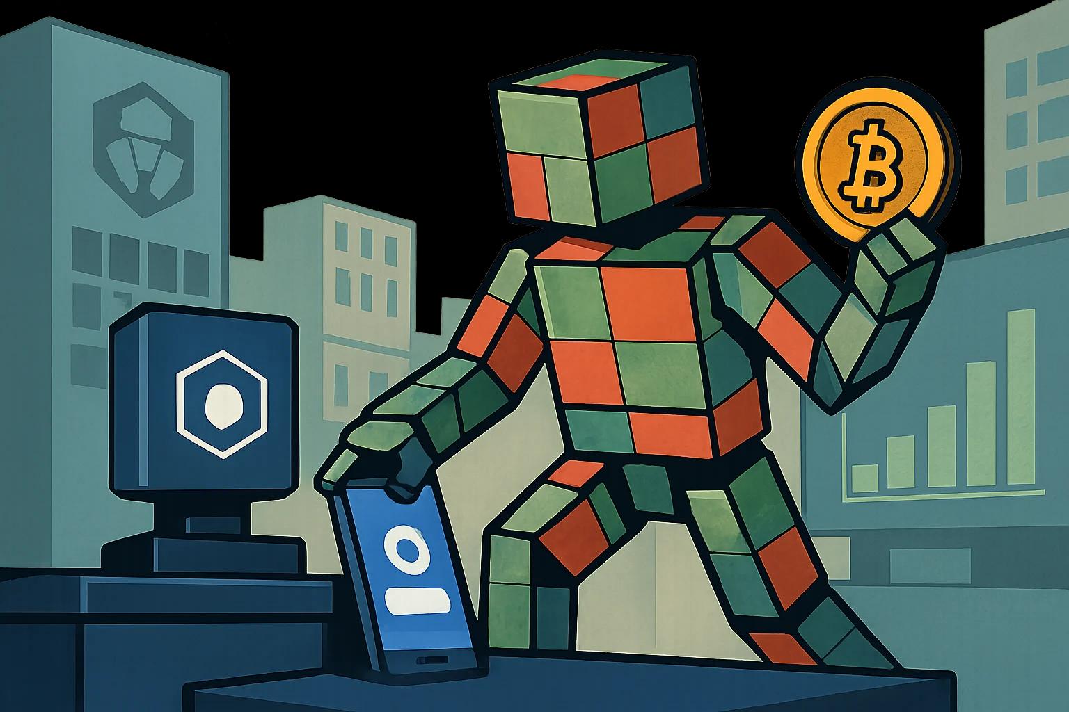 Editorial illustration for: How to Transfer Crypto From Crypto.com to Coinbase Without Losing Funds