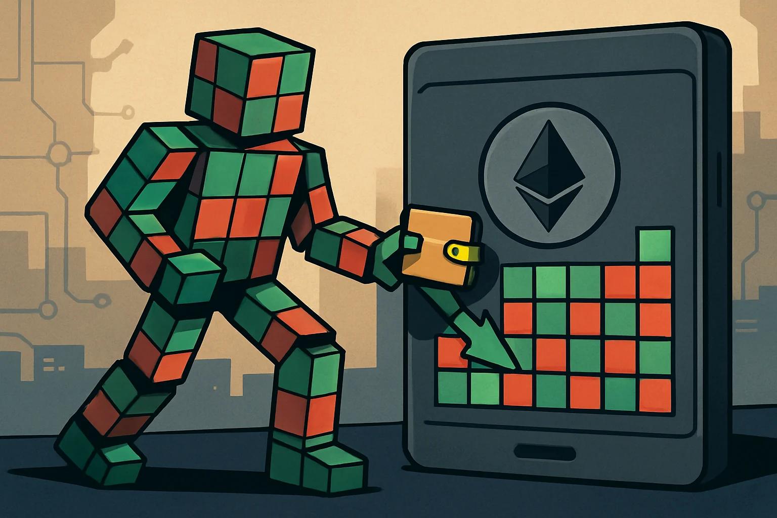 Editorial illustration for: How to Use a Burner Wallet Safely for Minting, Airdrops, and DeFi