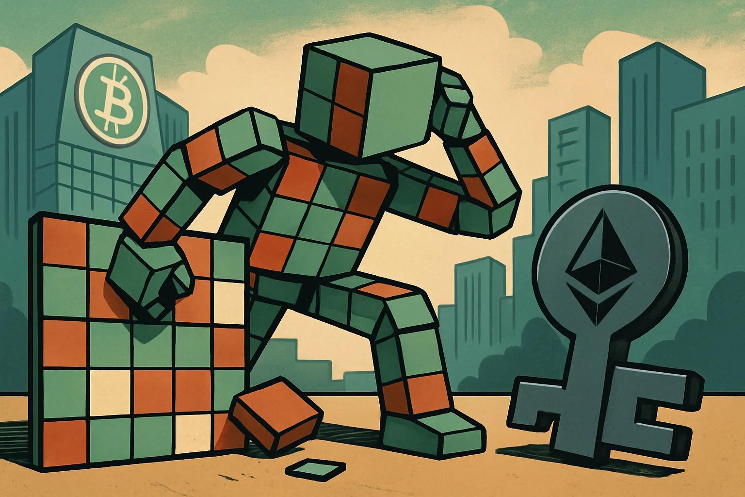 Editorial illustration for: Why Crypto Mass Adoption Is Stalled by Wallet Complexity