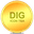 Dignity price, market cap on Coin360 heatmap