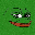 pepe in a memes world price, market cap on Coin360 heatmap