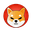 SHIBA INU price, market cap on Coin360 heatmap