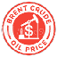 Harga dan kapitalisasi pasar CRUDE OIL BRENT (Zedcex) di peta panas Coin360