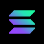 Solana price, market cap on Coin360 heatmap