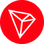 Harga dan kapitalisasi pasar TRON di peta panas Coin360