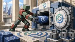 Secure Vault Robot at Work