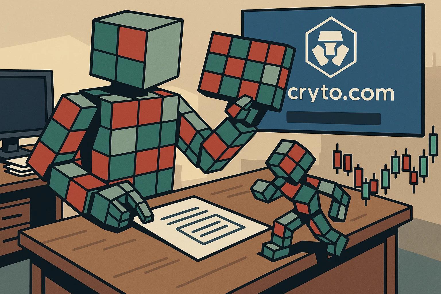 Editorial illustration for: How to Get Crypto.com Tax Documents for Filing (App, Exchange, and Tax)