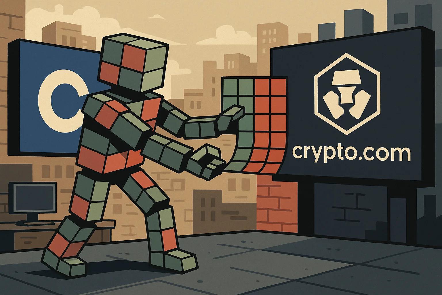Editorial illustration for: How to Transfer Coinbase Wallet to Crypto.com Without Losing Funds