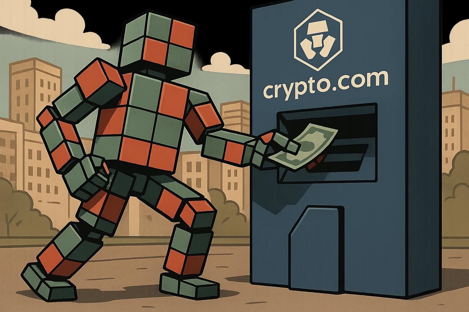 Editorial illustration for: How to Deposit Money in Crypto.com: Card, Bank Transfer, and Fiat Wallet