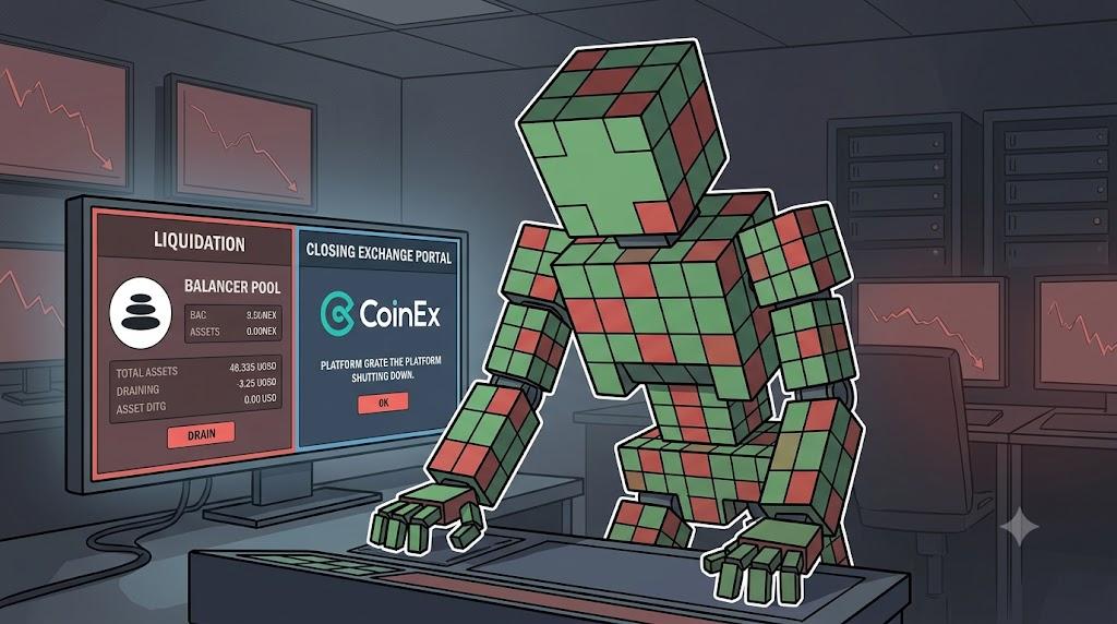 Robot faces market liquidity challenges closing Balancer and CoinEx