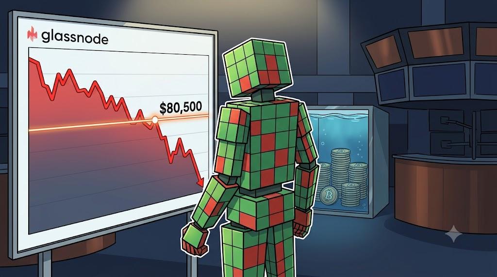 Robot tracks underwater corporate treasuries below Glassnode cost basis threshold