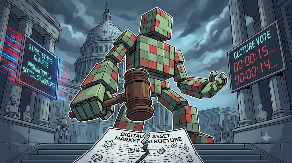Senate robot faces crucial vote on digital asset market legislation