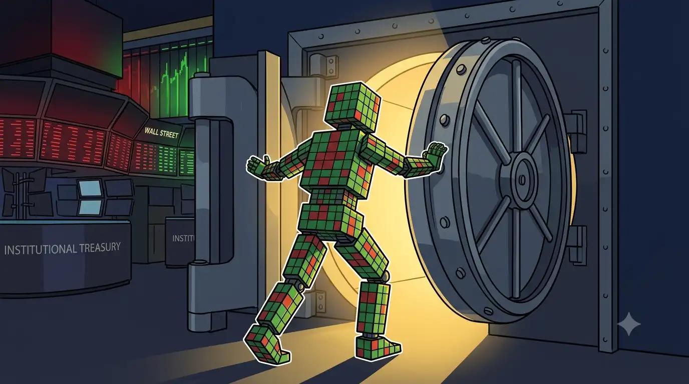 Crypto robot breaking out of trading range following market liquidation