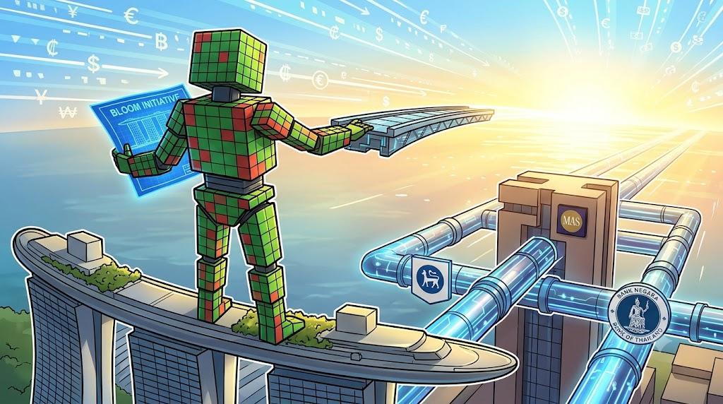 Robot bridging Southeast Asian central banks for cross-border stablecoin payments