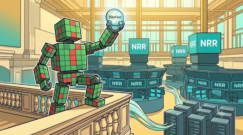 Bitwise launches spot NEAR ETF NRR featuring direct staking rewards