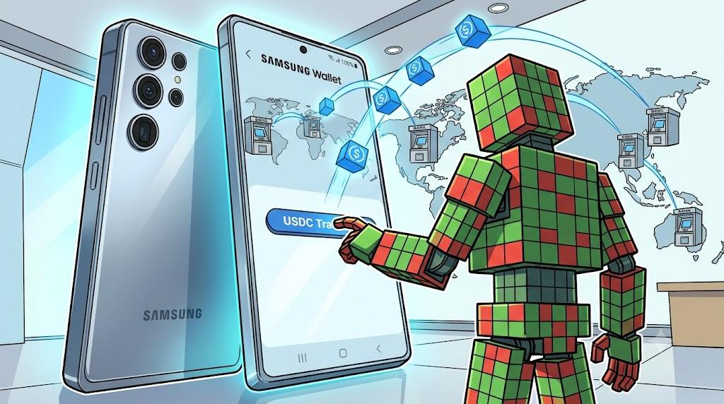 Samsung Wallet integration enables effortless USDC global remittance for users