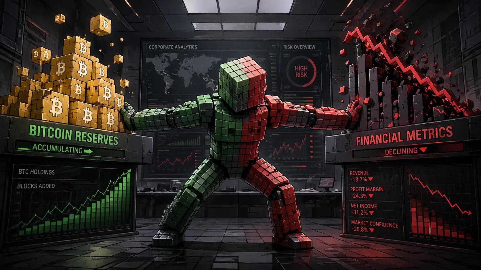 Balancing Bitcoin and financial collapse