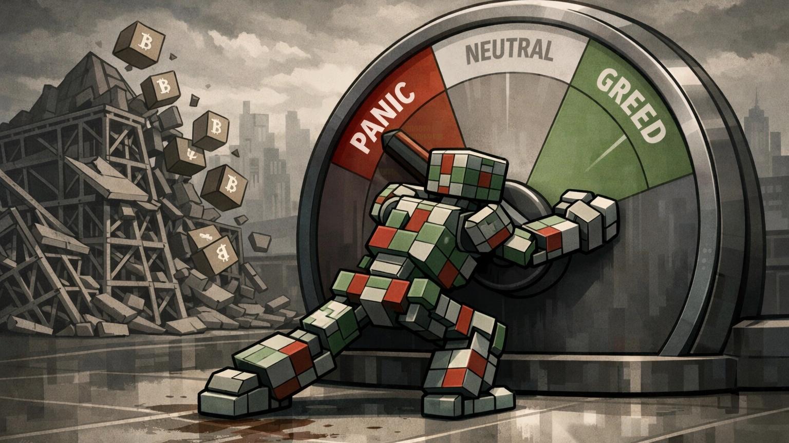 Bitcoin 52% drop triggers record crypto market panic