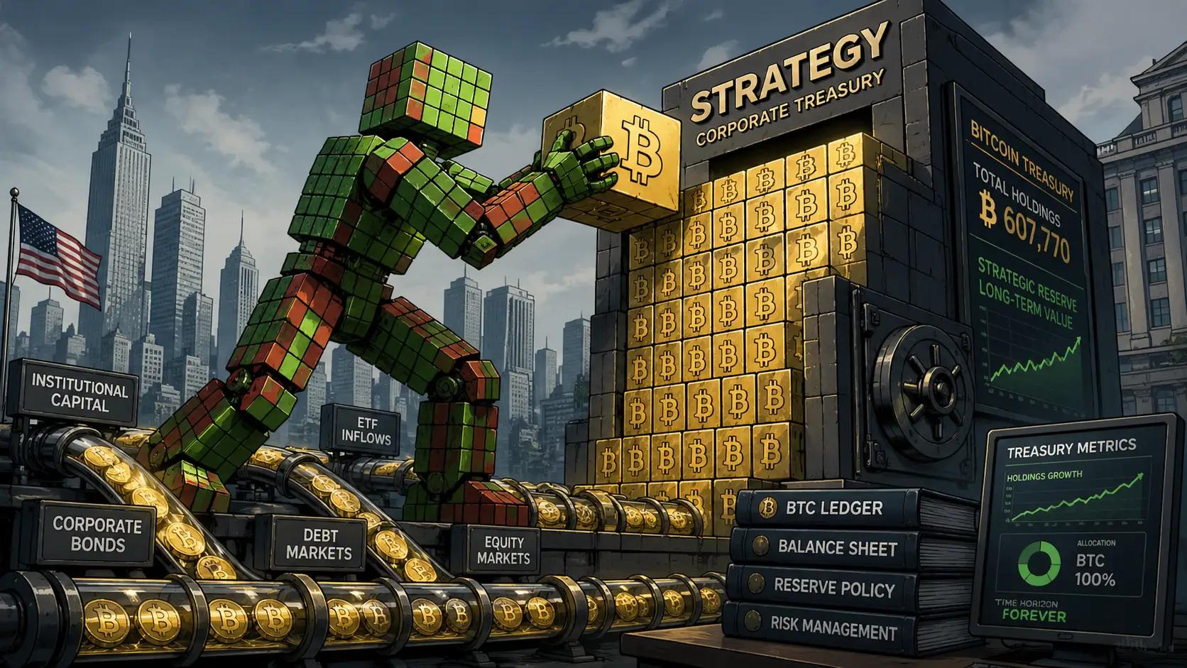 Building the Bitcoin treasury system