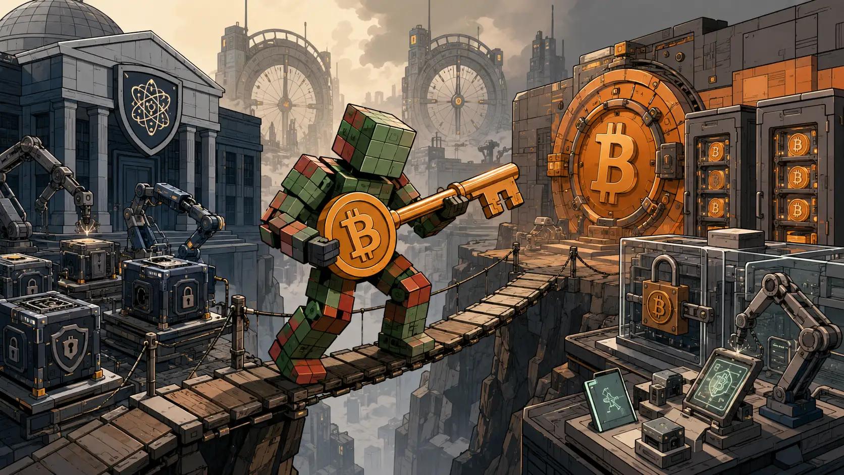 Crossing to crypto security