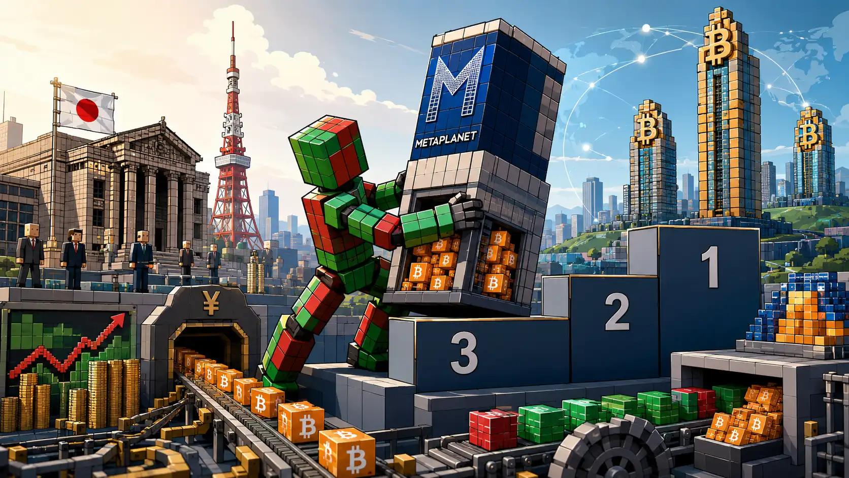 Crypto city and Bitcoin towers