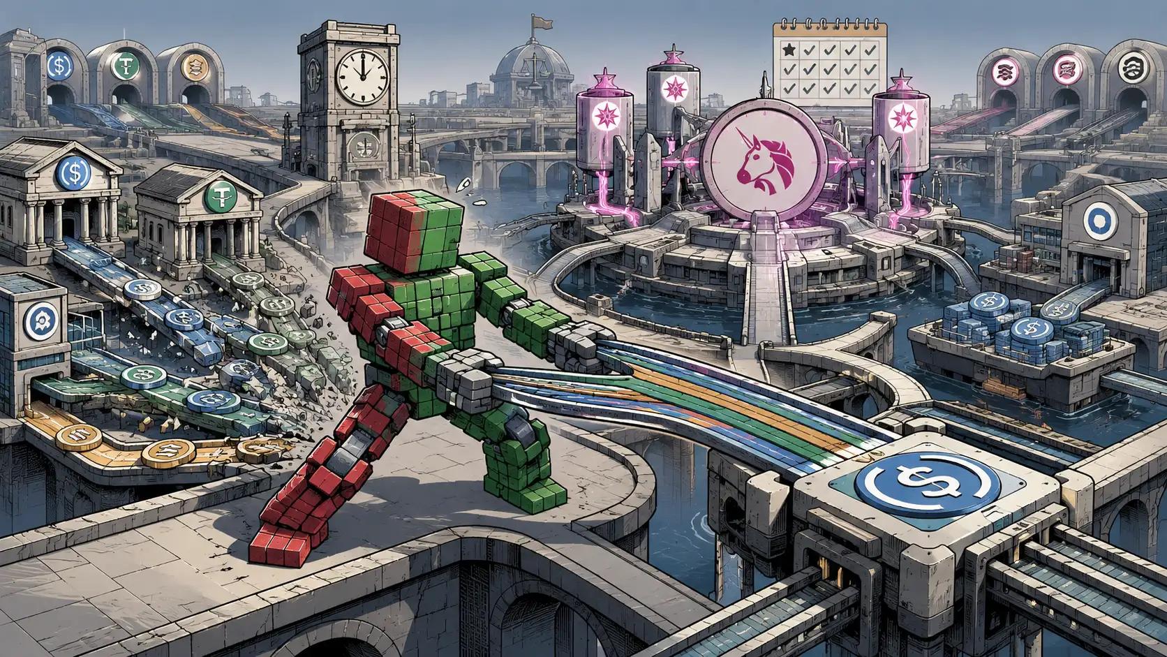 Crypto city network in action