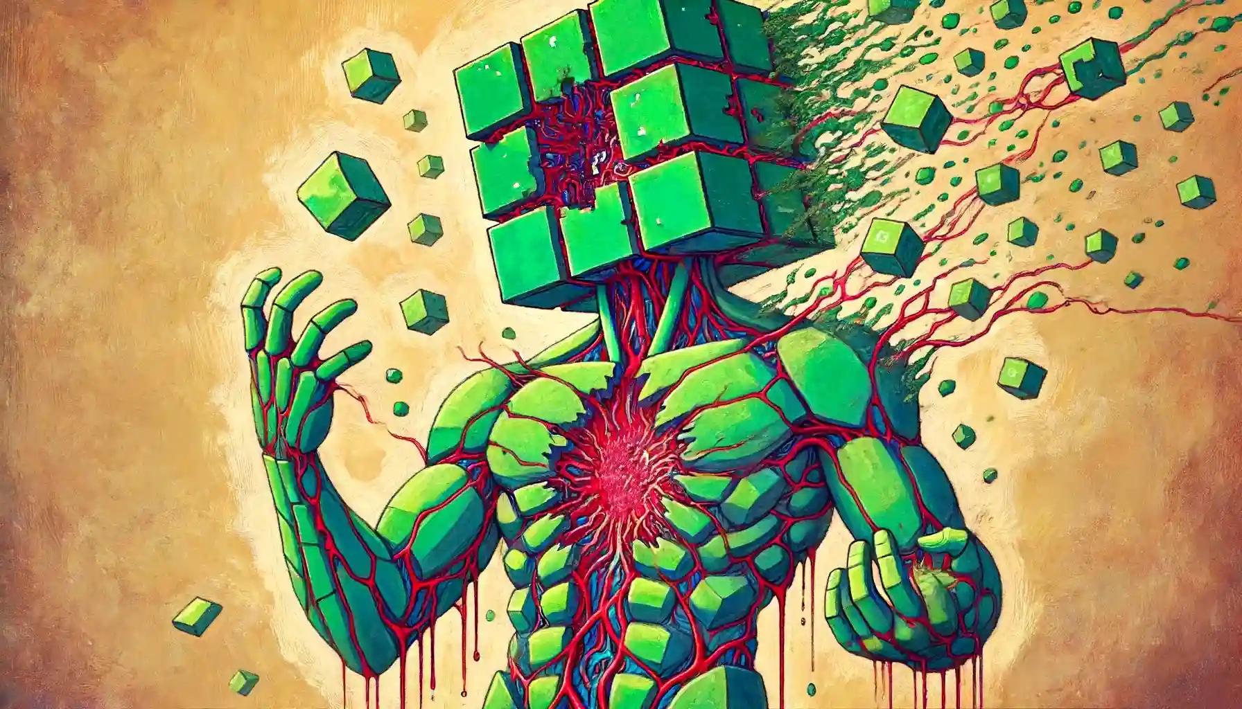 Cubic robot's head exposes DeFi contracts, liquidated CRV flows