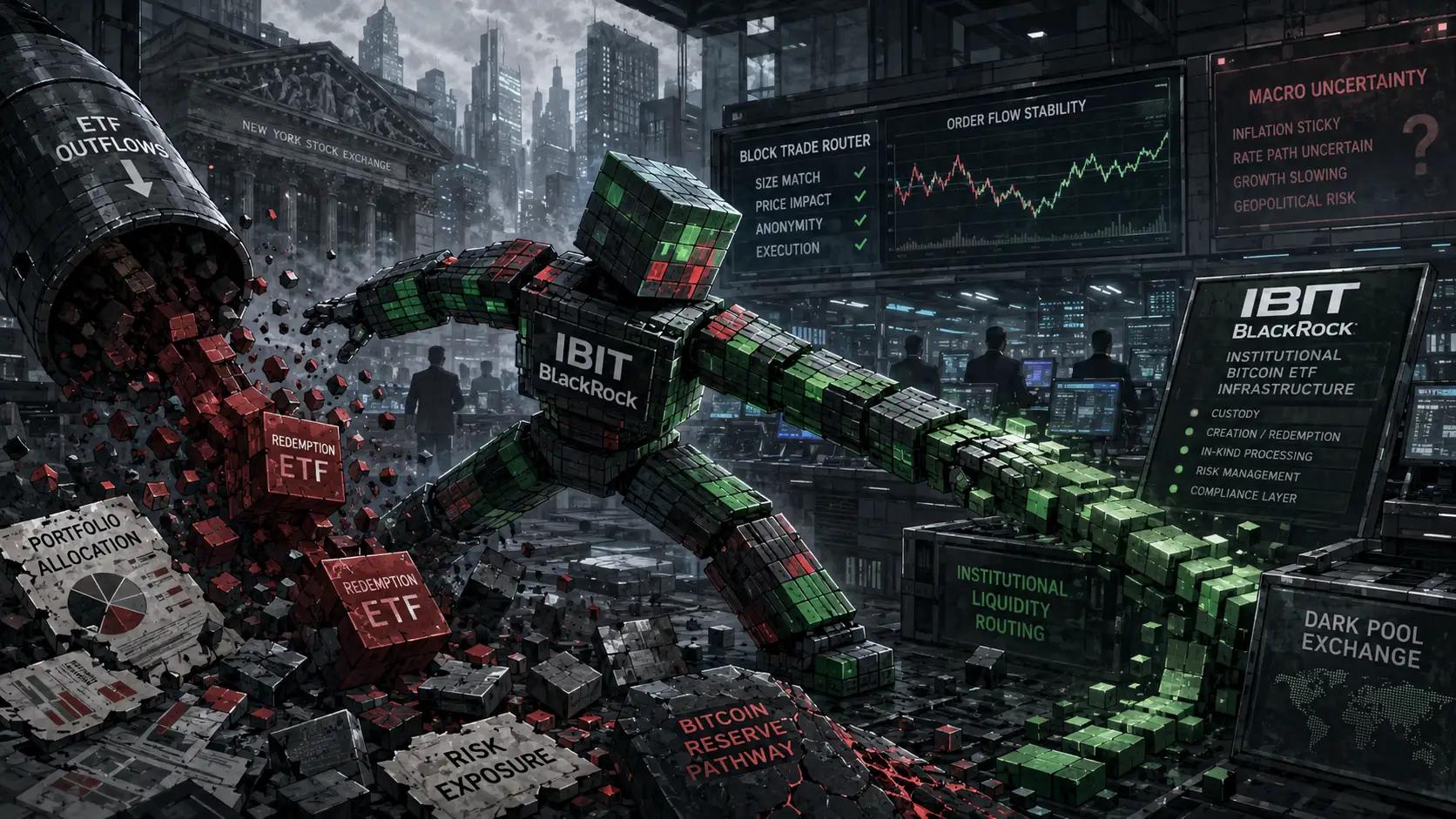 Dystopian crypto trading infrastructure chaos