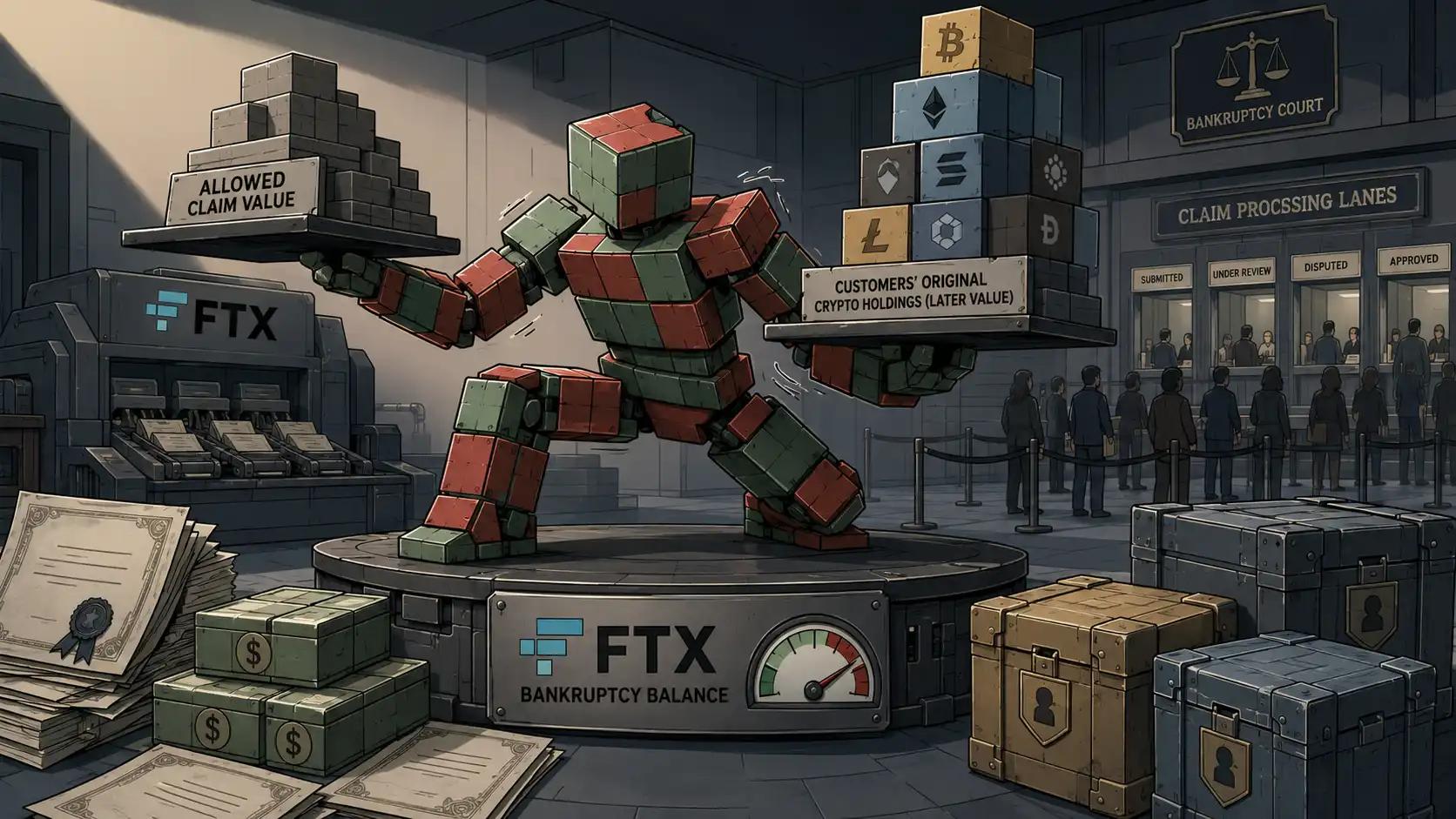 FTX bankruptcy claim balance in motion