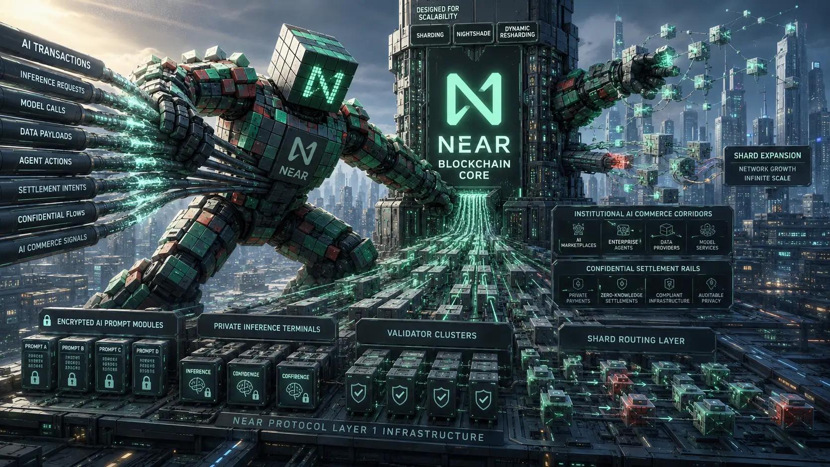 Futuristic AI-driven blockchain infrastructure