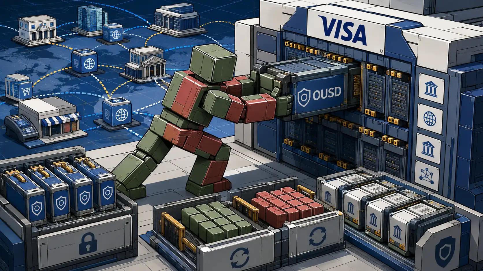 Futuristic financial system infrastructure in action