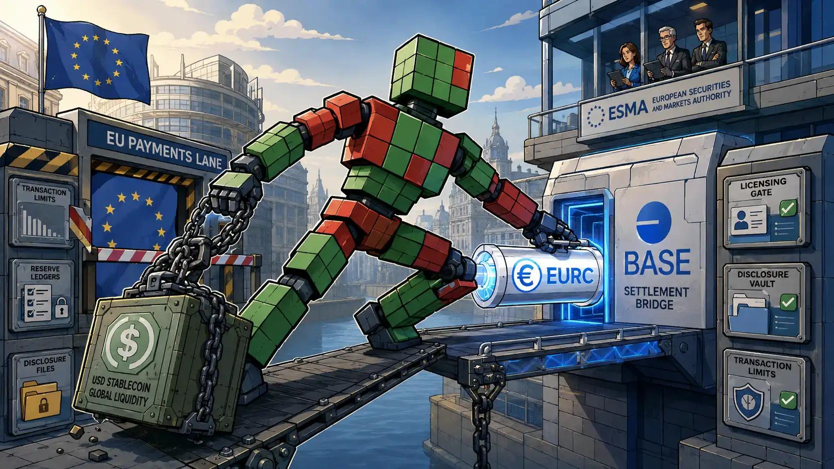 Futuristic regulatory clash on the bridge
