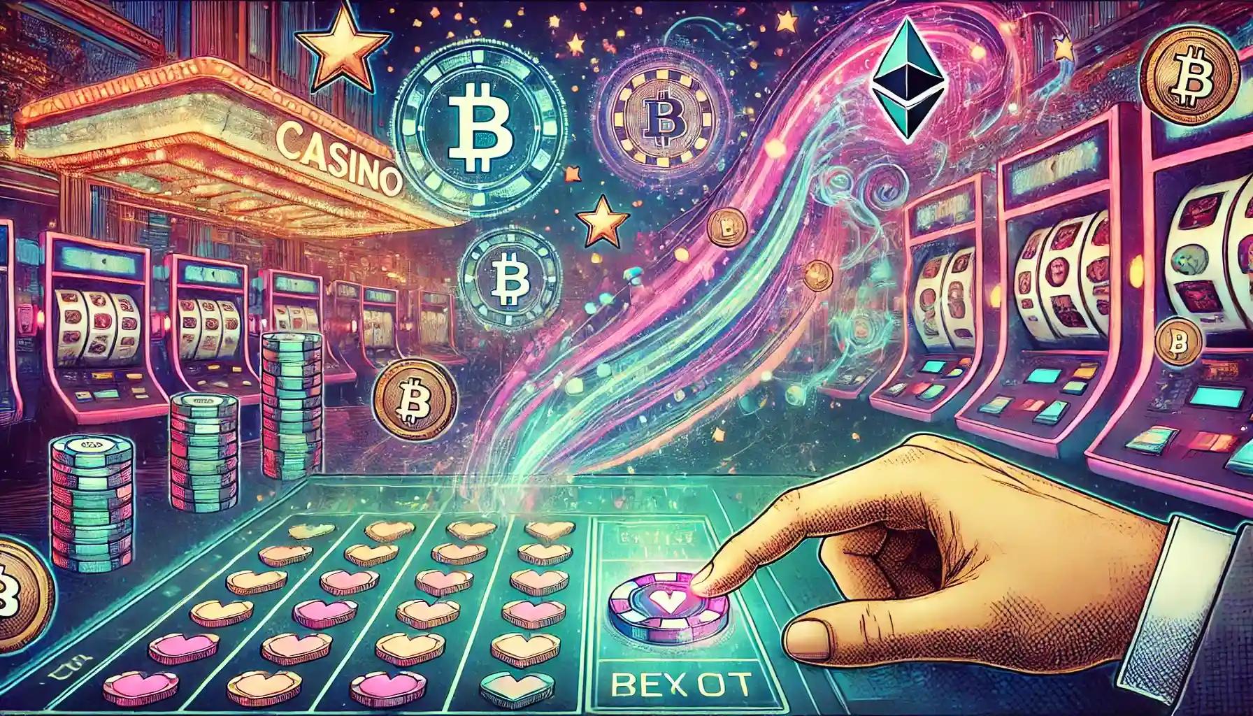 Hand ready to cash out in intense digital crash game