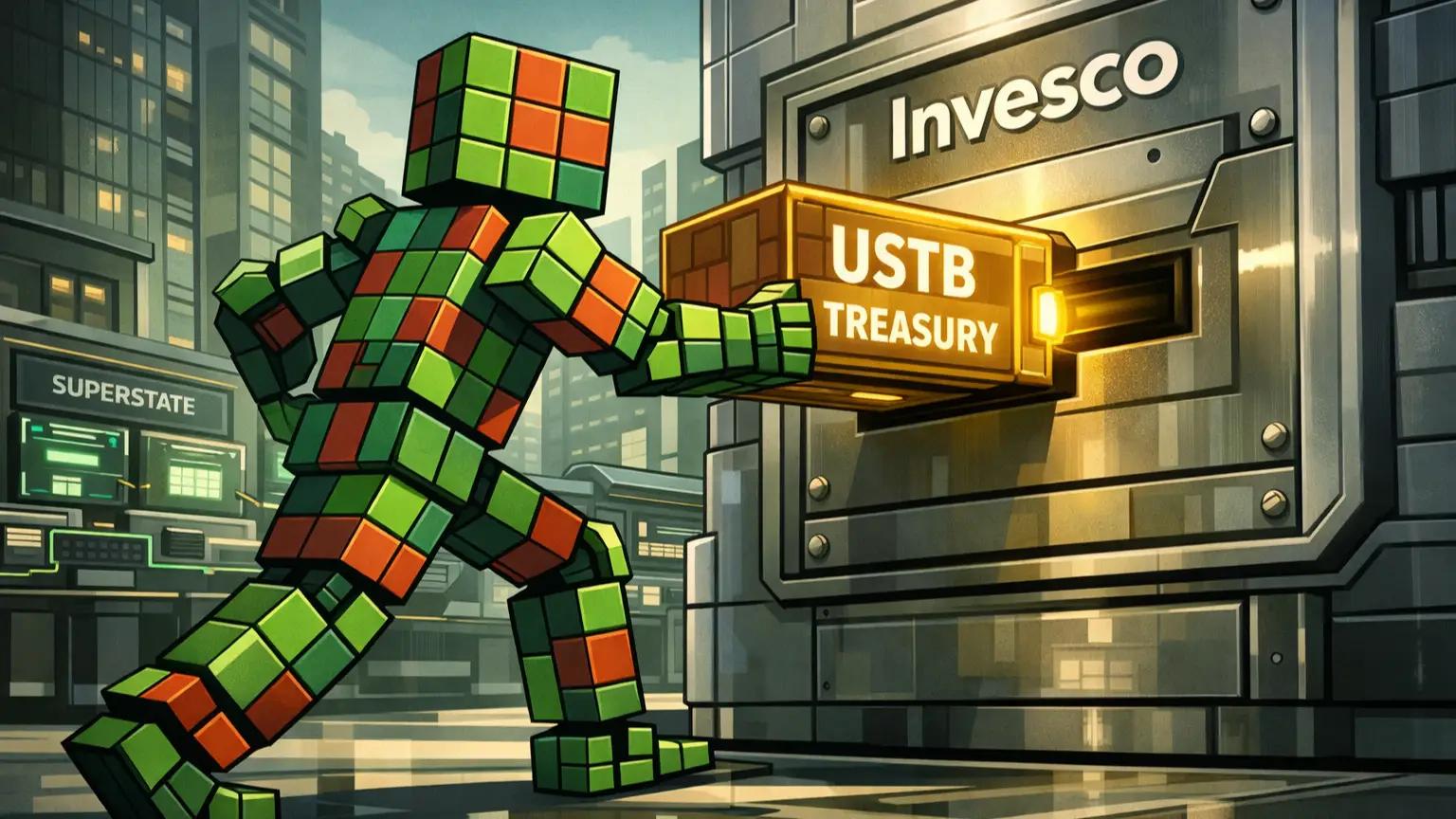 Invesco USTB fund transition powering tokenized treasury infrastructure growth