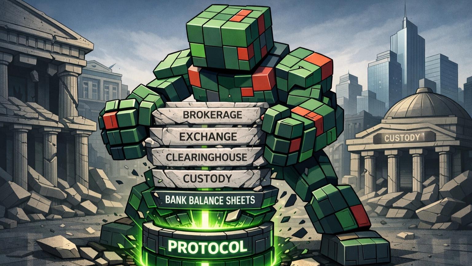 Perpetual DEXs vs TradFi compress financial infrastructure layers
