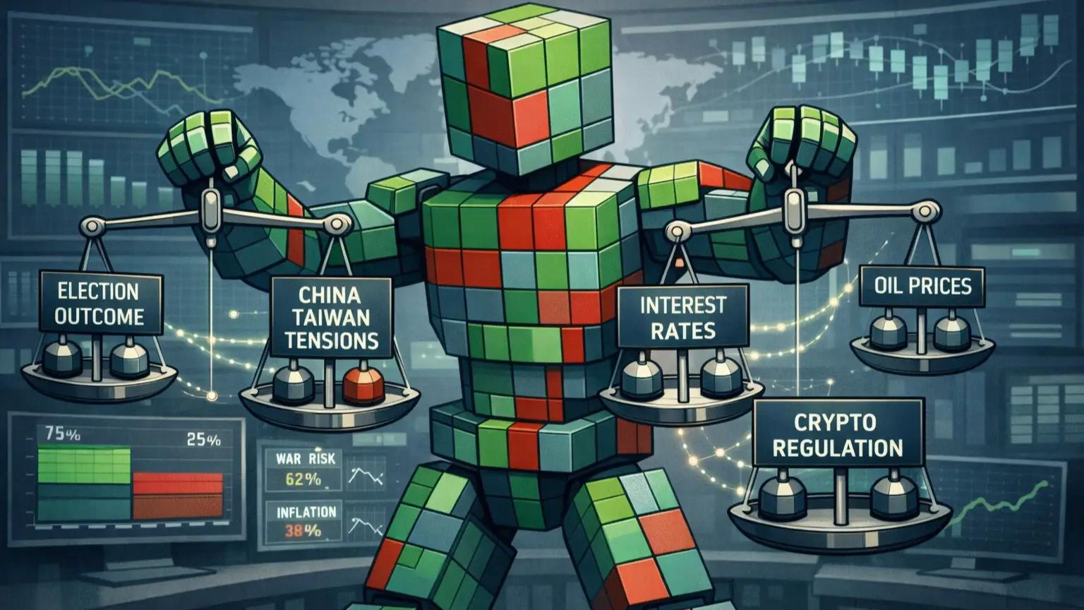 Robot balancing global predictions in high-tech room